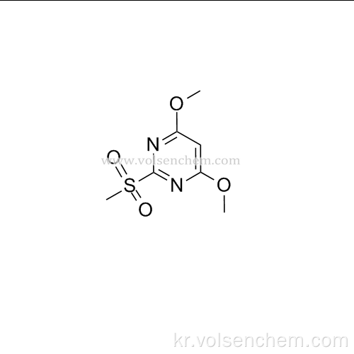 CAS 113583-35-0, 2- 메틸 술 포닐 -4,6- 디메 톡시 피리 미딘 (DMMSP)